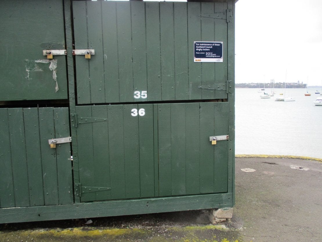 Dinghy Lockers Monthly Maintenance
