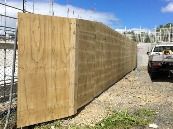 Plywood Hoarding Fence