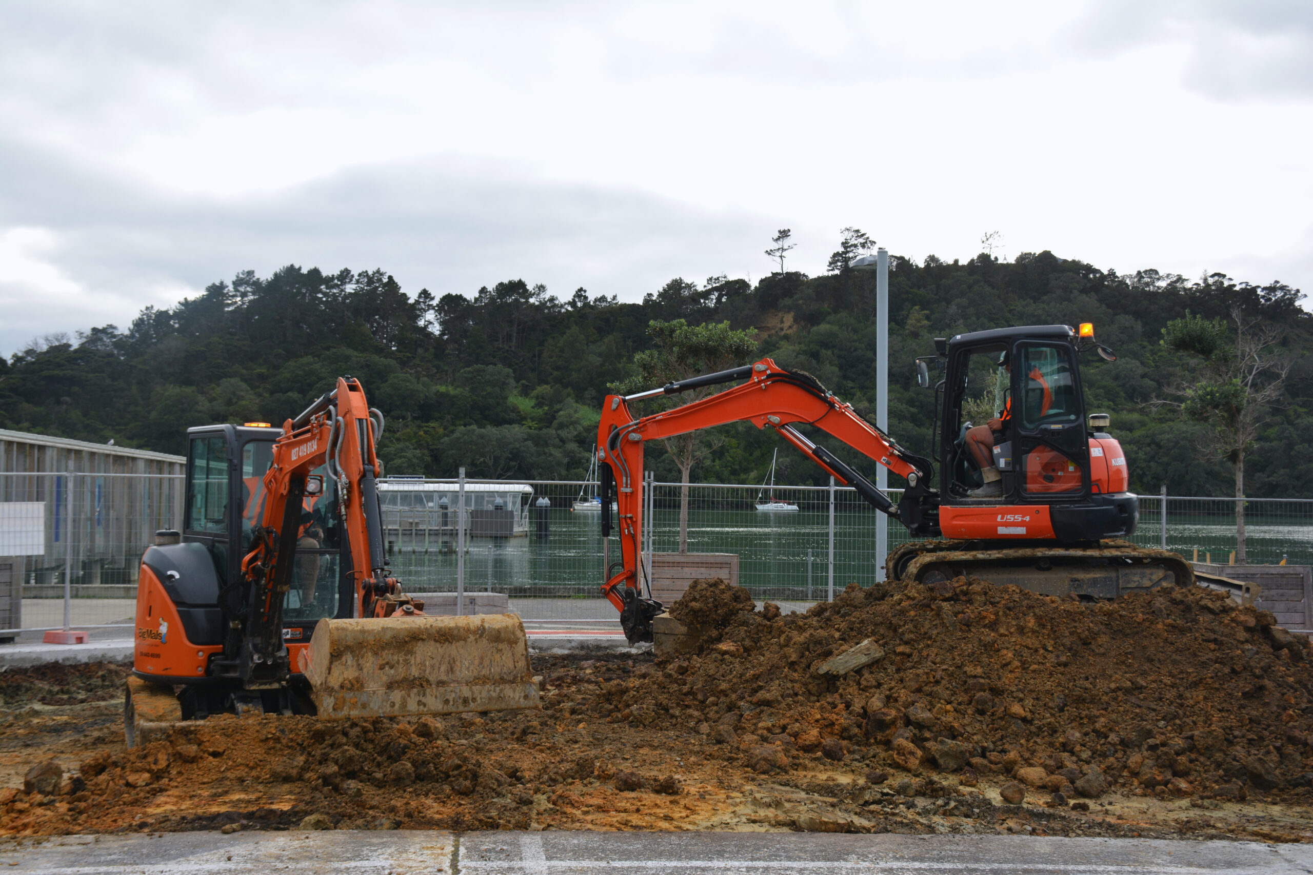 Hobsonville Landing Concrete