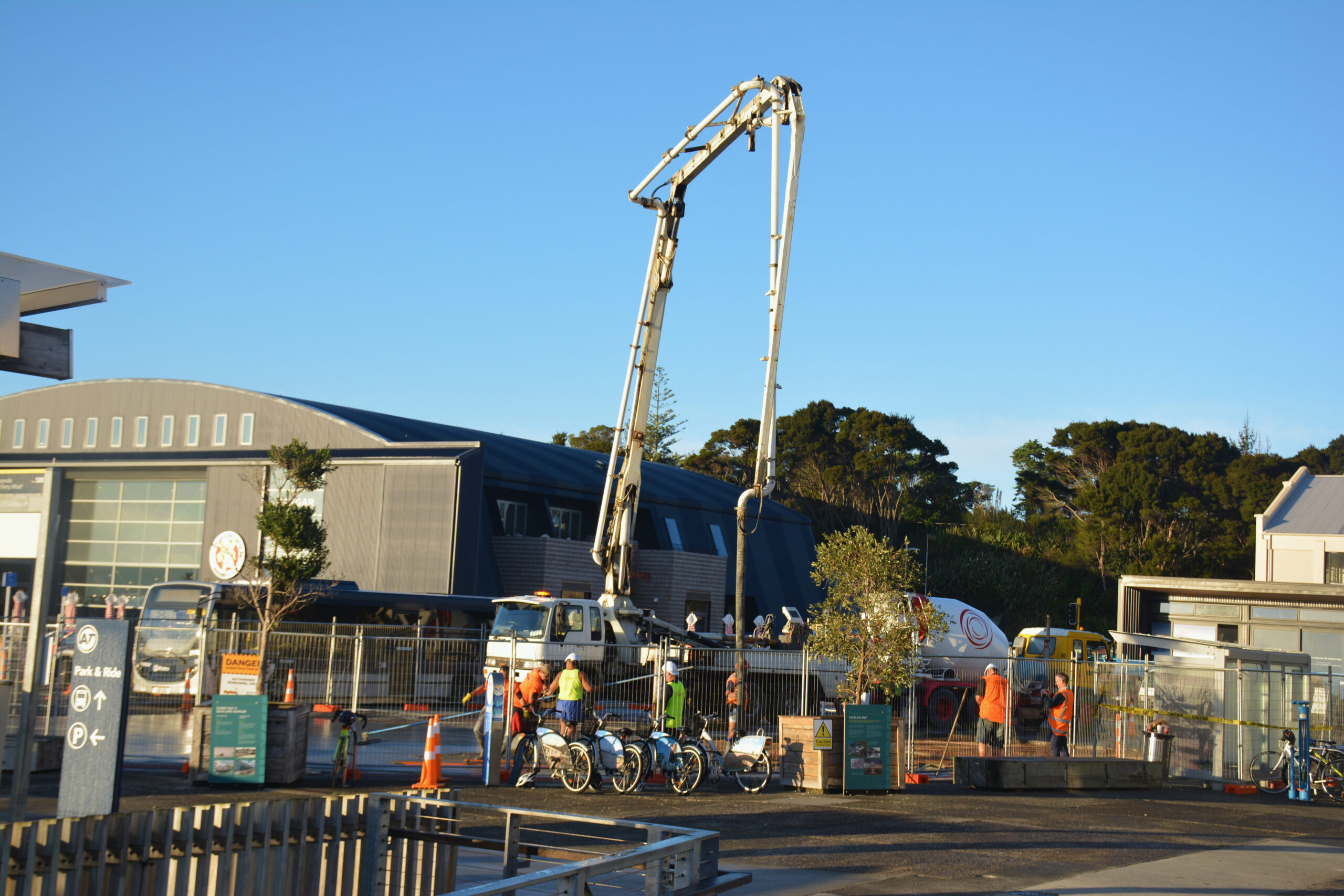 Hobsonville Landing Concrete