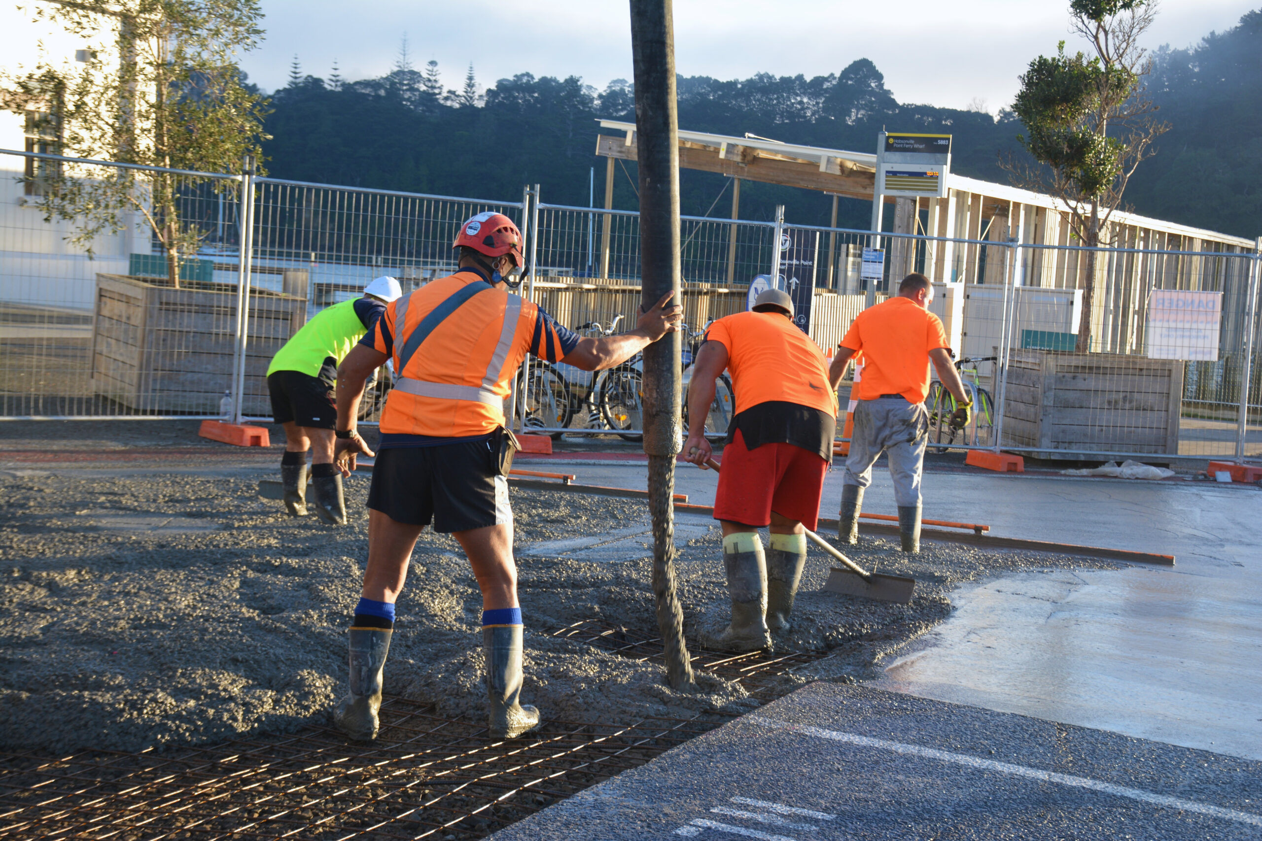 Hobsonville Landing Concrete