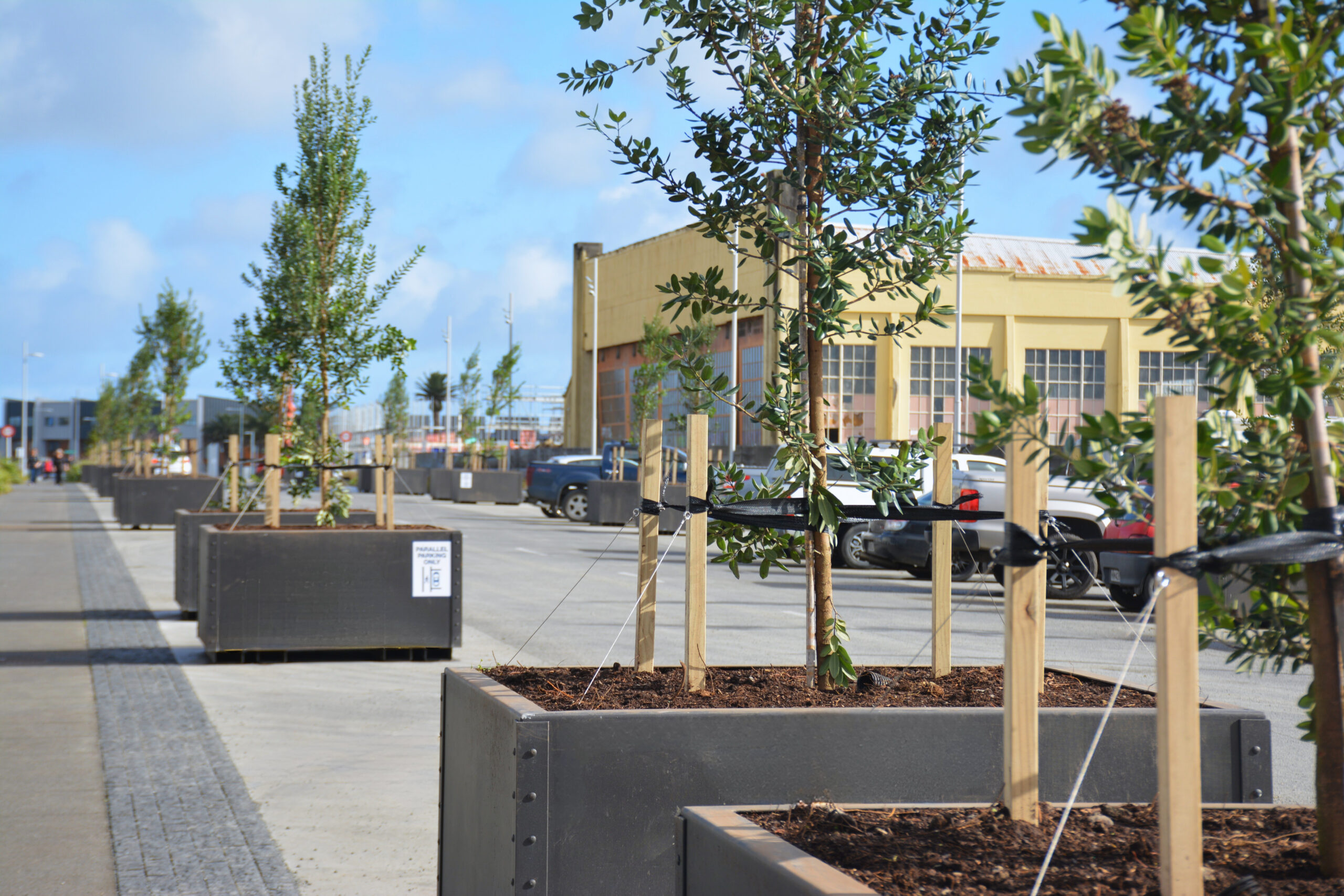 Launch Road Planter Boxes