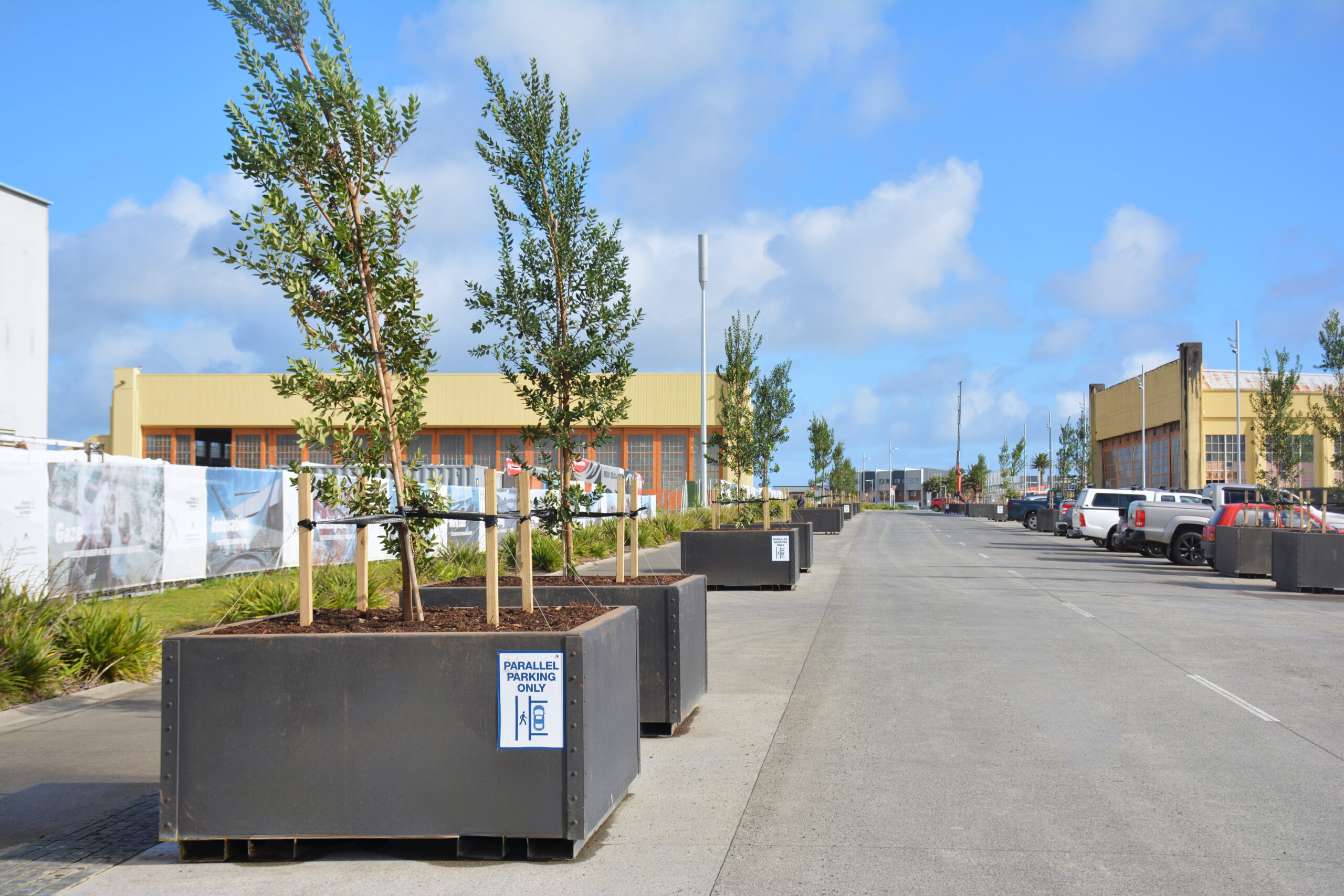Launch Road Planter Boxes