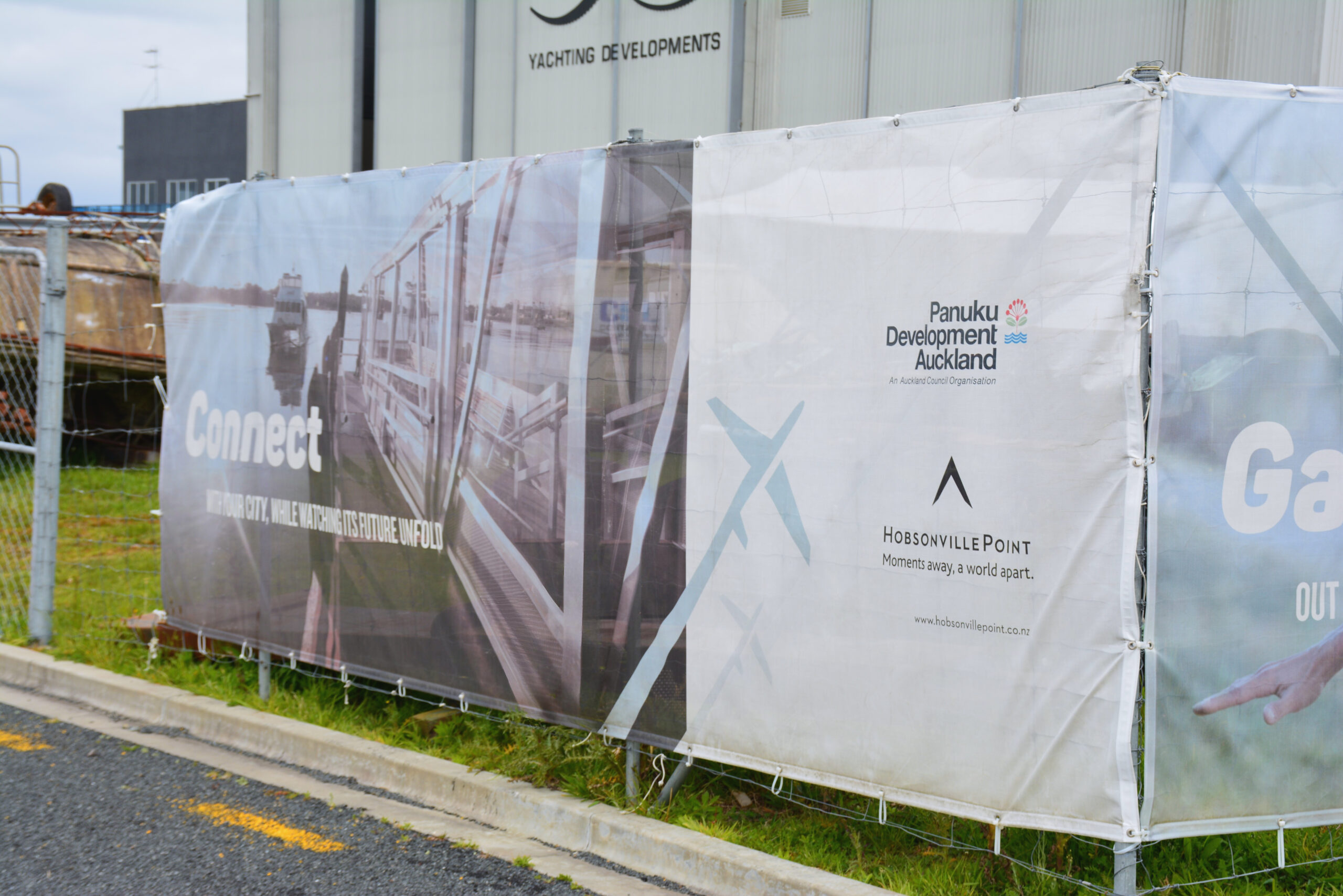 Hobsonville Fence Banners